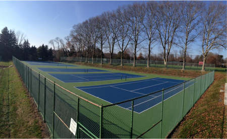 Bettye Marshall and Norman B. Bramall Tennis Courts